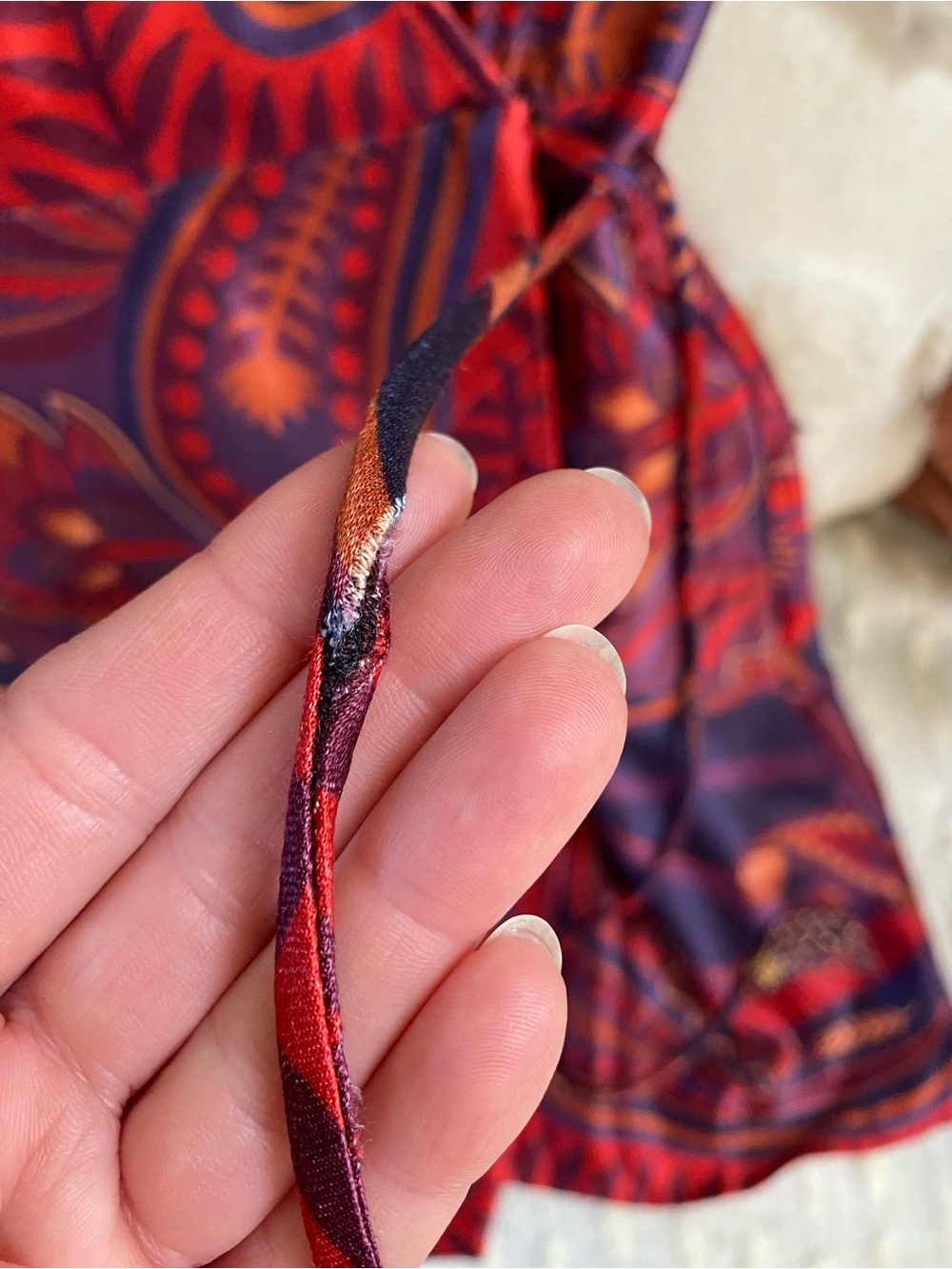 {Farm Rio} Macaw Mini Wrap Dress - Picture 10 of 10